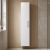 Nuie Athena Wall Hung 1-Door Tall Unit 300mm Wide - Gloss White | Thumbnail Image