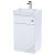 Nuie Athena Basin and WC Toilet Combination Unit 500mm Wide - Gloss White