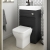 Athena 500mm Cloakroom 2-in-1 Combination Vanity and WC Unit