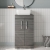 Athena 500mm 2-Door Floor Standing Vanity Unit with Countertop | Thumbnail Image