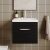 Athena 500mm 1-Drawer Wall Hung Vanity Unit