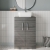 Athena 600mm 2-Door Floor Standing Vanity Unit with Countertop | Thumbnail Image