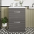 Athena 600mm 2-Drawer Floor Standing Vanity Unit