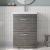 Nuie Athena Floor Standing 2-Drawer Vanity Unit with Basin-3 600mm Wide - Anthracite Woodgrain | Thumbnail Image