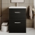 Athena 600mm 2-Drawer Floor Standing Vanity Unit