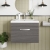 Athena 600mm 1-Drawer Wall Hung Vanity Unit