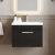 Athena 600mm 1-Drawer Wall Hung Vanity Unit | Thumbnail Image