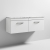 Athena Twin 1200mm 2-Drawer Wall Hung Vanity Unit with Countertop