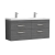Athena Twin 1200mm 4-Drawer Wall Hung Vanity Unit