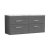 Athena Twin 1200mm 4-Drawer Wall Hung Vanity Unit with Countertop