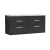 Athena Twin 1200mm 4-Drawer Wall Hung Vanity Unit with Countertop
