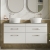 Athena Twin 1200mm 4-Drawer Wall Hung Vanity Unit with Countertop | Thumbnail Image