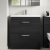 Nuie Athena Floor Standing 2-Drawer Vanity Unit with Basin-3 800mm Wide - Charcoal Black Woodgrain | Thumbnail Image