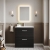 Nuie Athena Floor Standing 2-Drawer Vanity Unit with Basin-4 800mm Wide - Charcoal Black | Thumbnail Image