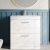 Nuie Athena Floor Standing 2-Drawer Vanity Unit with Basin-2 800mm Wide - Gloss White | Thumbnail Image
