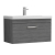 Nuie Athena Wall Hung 1-Drawer Vanity Unit with Basin-3 800mm Wide - Anthracite Woodgrain | Thumbnail Image