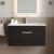 Nuie Athena Wall Hung 1-Drawer Vanity Unit with Basin-2 800mm Wide - Charcoal Black | Thumbnail Image
