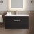 Nuie Athena Wall Hung 1-Drawer Vanity Unit with Basin-4 800mm Wide - Charcoal Black | Thumbnail Image