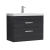 Athena 800mm 2-Drawer Wall Hung Vanity Unit