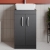 Athena 500mm 2-Door Floor Standing Vanity Unit with Countertop | Thumbnail Image