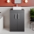 Athena 600mm 2-Door Floor Standing Vanity Unit with Countertop