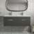 Athena Twin 1200mm 2-Drawer Wall Hung Vanity Unit