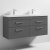Athena Twin 1200mm 4-Drawer Wall Hung Vanity Unit