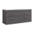 Athena Twin 1200mm 4-Drawer Wall Hung Vanity Unit with Countertop