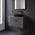 Athena 800mm 1-Drawer Wall Hung Vanity Unit with Countertop | Thumbnail Image