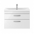 Athena 800mm 2-Drawer Wall Hung Vanity Unit