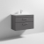Athena 800mm 2-Drawer Wall Hung Vanity Unit