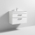 Athena 800mm 2-Drawer Wall Hung Vanity Unit