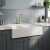 Nuie Belfast Fireclay Kitchen Sink 2.0 Bowl 895mm L x 550mm W - 0 Tap Hole