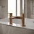 Nuie Binsey Pillar Mounted Bath Filler Tap - Brushed Bronze | Thumbnail Image