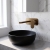 Nuie Binsey 2-Hole Wall Mounted Basin Mixer Tap with Plate - Brushed Bronze | Thumbnail Image