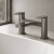 Nuie Binsey Pillar Mounted Bath Filler Tap - Brushed Pewter | Thumbnail Image