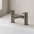 Nuie Binsey Pillar Mounted Bath Filler Tap - Brushed Pewter | Thumbnail Image