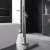 Nuie Binsey Freestanding Bath Shower Mixer Tap with Shower Kit - Brushed Pewter | Thumbnail Image