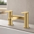 Nuie Binsey Pillar Mounted Bath Filler Tap - Brushed Brass | Thumbnail Image