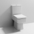 Nuie Bliss Close Coupled Pan Push Button Cistern - Excluding Seat