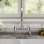 Nuie Bridge Kitchen Sink Mixer Tap Lever Handle - Chrome | Thumbnail Image