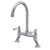 Nuie Bridge Kitchen Sink Mixer Tap Lever Handle - Brushed Nickel