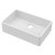 Nuie Butler Fireclay Kitchen Sink with Overflow 1.0 Bowl 795mm L x 500mm W - White