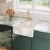 Nuie Butler Fireclay Kitchen Sink with TL and Overflow 1.0 Bowl 595mm L x 450mm W - White