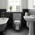 Nuie Classique Back to Wall WC Toilet Unit 500mm Wide - Satin Grey | Thumbnail Image