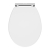 Nuie Classique Soft Close Wooden Toilet Seat - Satin White