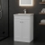Nuie Classique Floor Standing 2-Door Vanity Unit with Basin-1 500mm Wide - Satin White