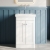 Classique 500mm 2-Door Floor Standing Vanity Unit with Premium Fireclay Basin | Thumbnail Image
