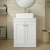 Classique 600mm 2-Door Floor Standing Vanity Unit with Countertop | Thumbnail Image