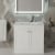 Classique 800mm 2-Door Floor Standing Vanity Unit with Ceramic Basin